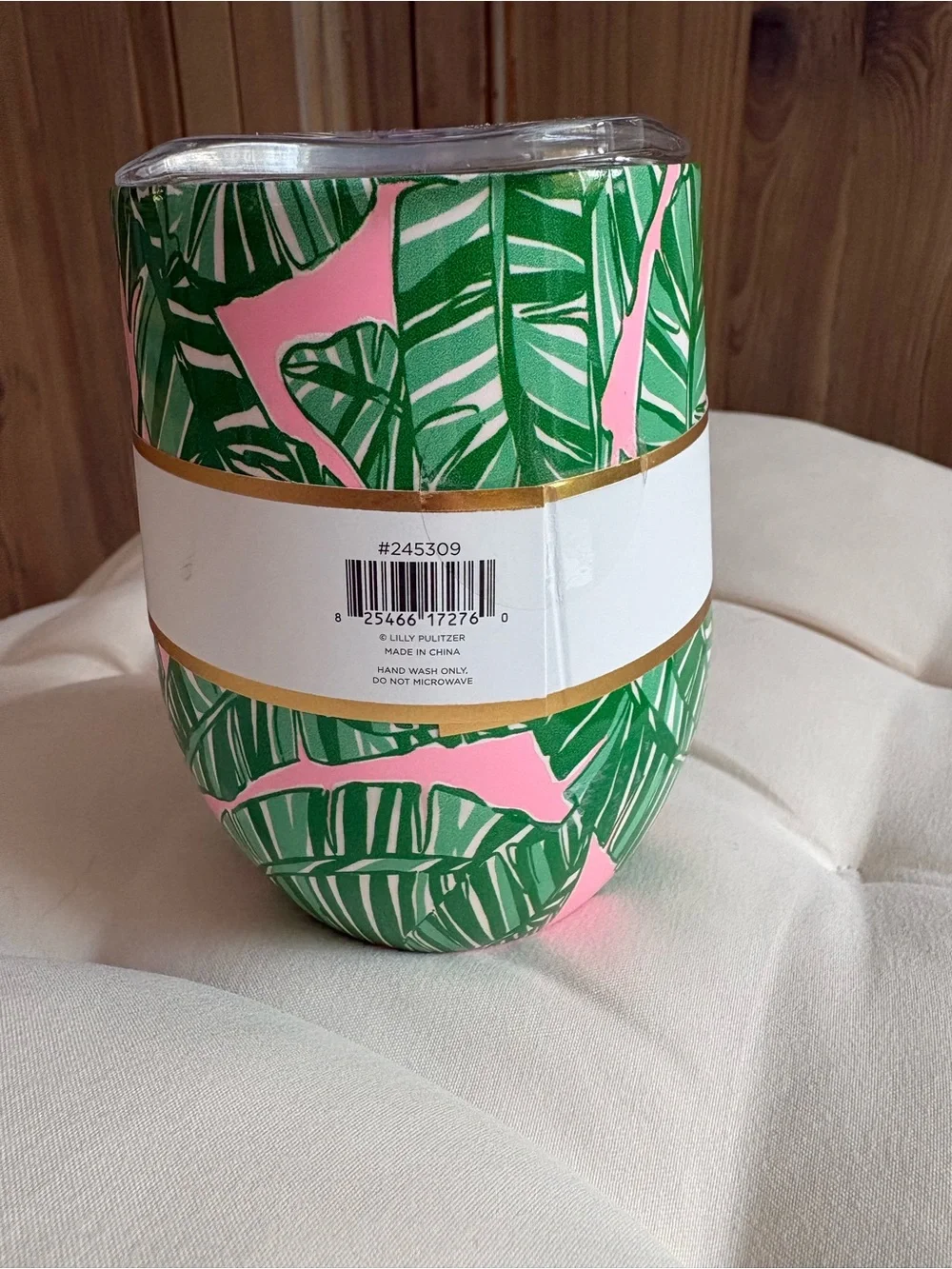 Lilly Pulitzer Tropical Insulated Stemless Tumbler